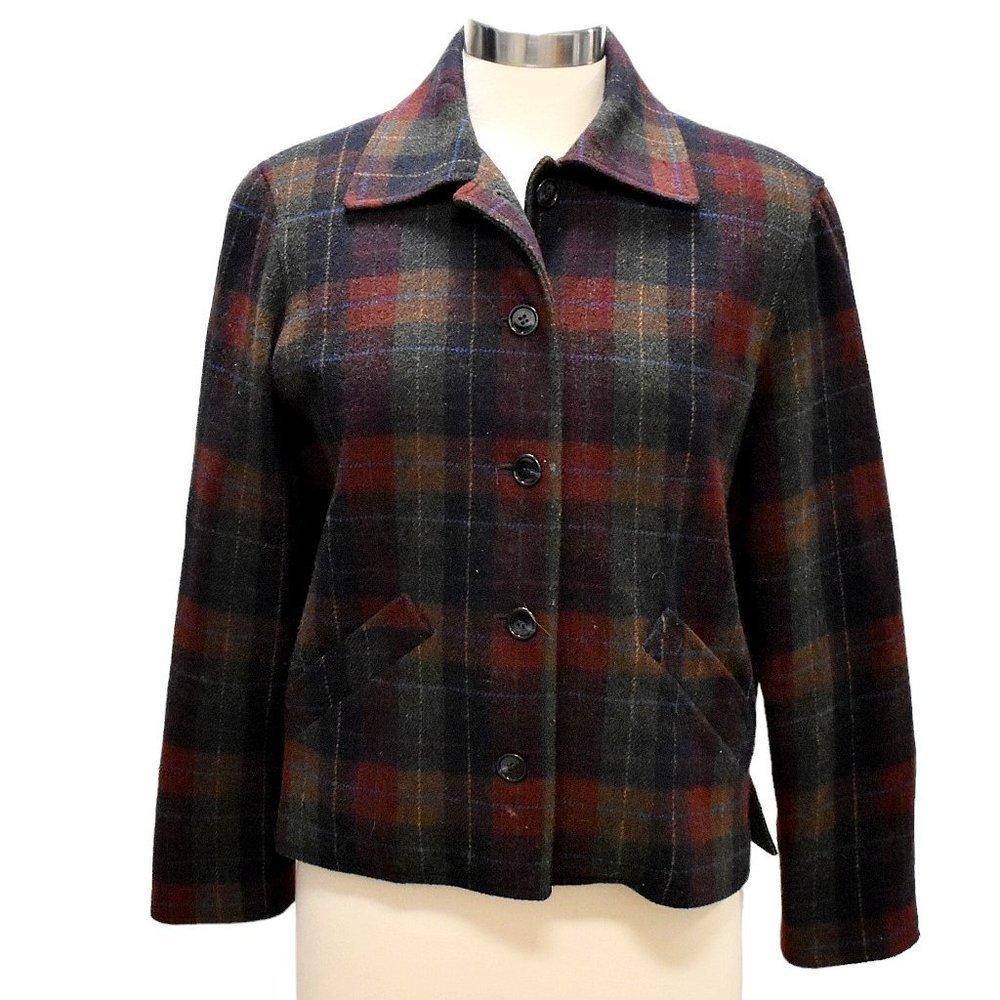 Vintage Alanni by Donny Brooke Wool-blend Lightweight Blazer